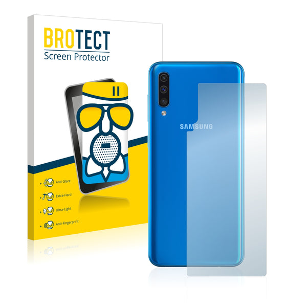 BROTECT AirGlass Matte Glass Screen Protector for Samsung Galaxy A50 (Back)