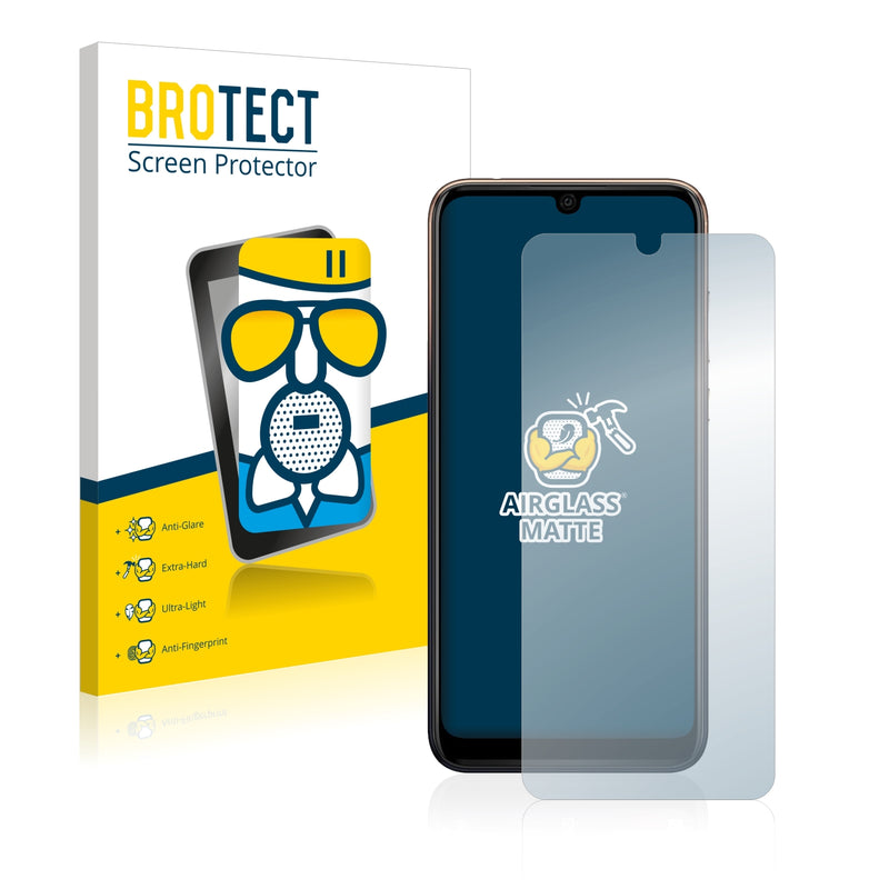 BROTECT AirGlass Matte Glass Screen Protector for Wiko View 3 Pro