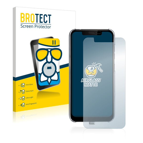 BROTECT AirGlass Matte Glass Screen Protector for Gigaset GS195LS