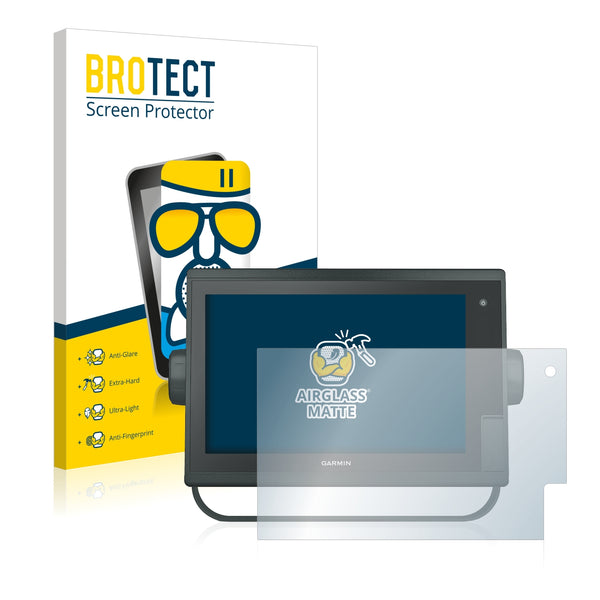 BROTECT AirGlass Matte Glass Screen Protector for Garmin GPSMAP 1222 Plus