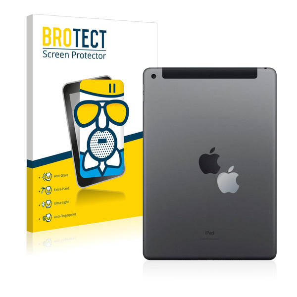 BROTECT AirGlass Matte Glass Screen Protector for Apple iPad WiFi 10.2 2019 (Logo)
