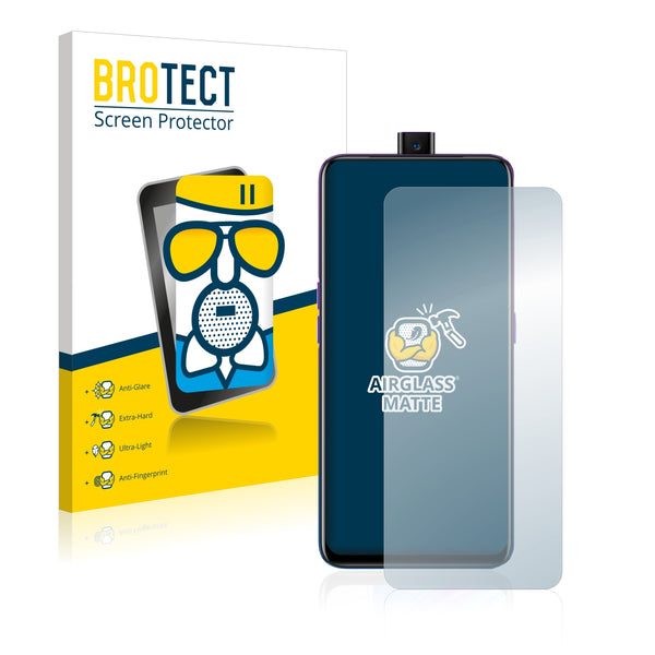 BROTECT AirGlass Matte Glass Screen Protector for Oppo Realme X50