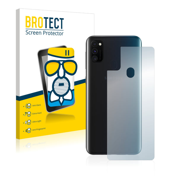 BROTECT AirGlass Matte Glass Screen Protector for Samsung Galaxy M30s (Back)