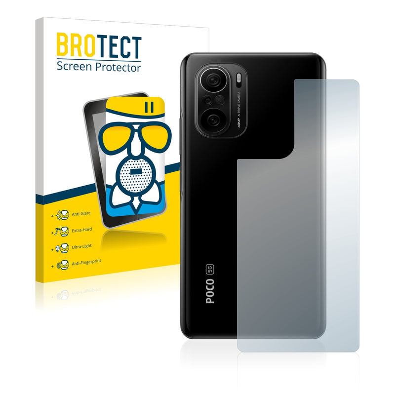 BROTECT Matte Screen Protector for Xiaomi Poco F3 (Back)