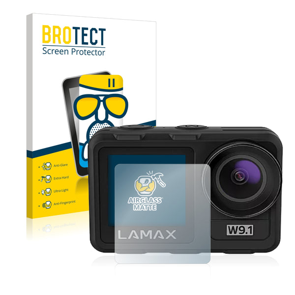 BROTECT Matte Screen Protector for Lamax W9.1 (Front display)