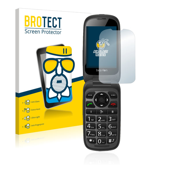 BROTECT AirGlass Matte Glass Screen Protector for Beafon SL720 (Inner display)