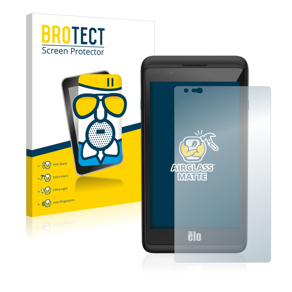 BROTECT AirGlass Matte Glass Screen Protector for Elo TouchSystems M50 Mobile Computer