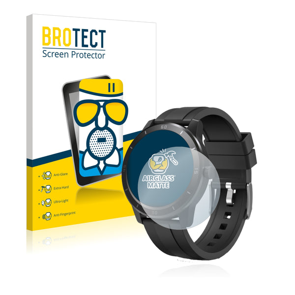 BROTECT AirGlass Matte Glass Screen Protector for Hama Fit Watch 6900