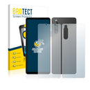 BROTECT AirGlass Matte Glass Screen Protector for Sony Xperia 10 IV (Front + Back)
