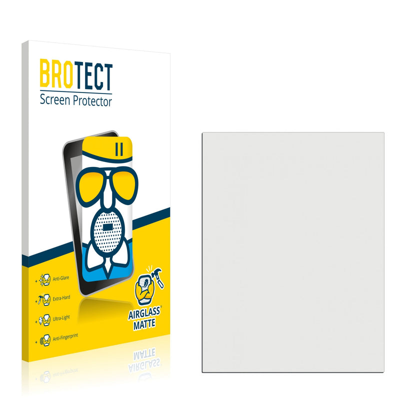 BROTECT AirGlass Matte Glass Screen Protector for Standard sizes with 3.6 inch Displays [54.3 mm x 72 mm, 4:3]