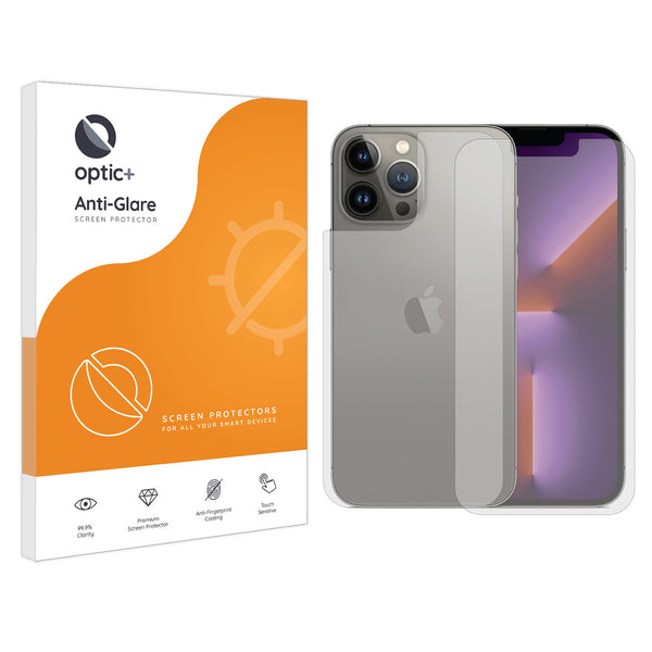 Optic+ Anti-Glare Screen Protector for iPhone 13 Pro Max (Front & Back)