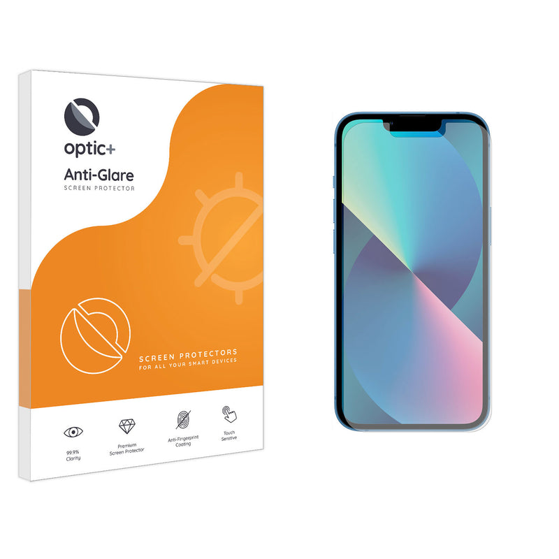 Optic+ Anti-Glare Screen Protector for iPhone 13