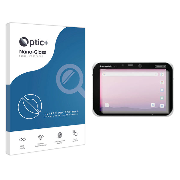 Optic+ Nano Glass Screen Protector for Panasonic Toughpad FZ-S1