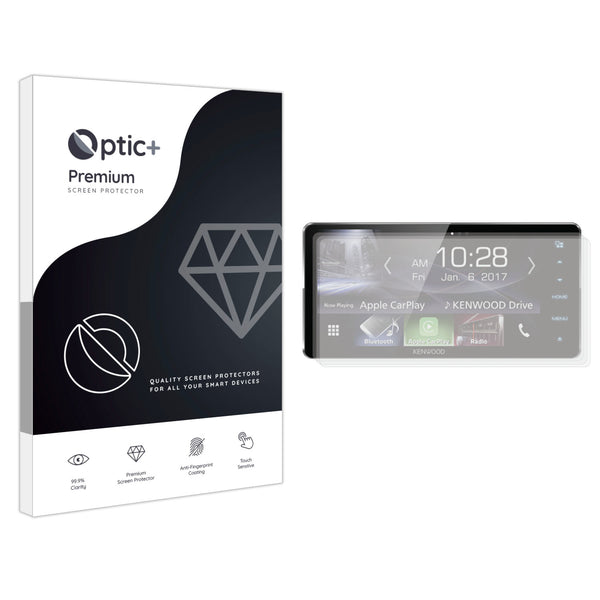 Optic+ Premium Film Screen Protector for Kenwood DDX917WS