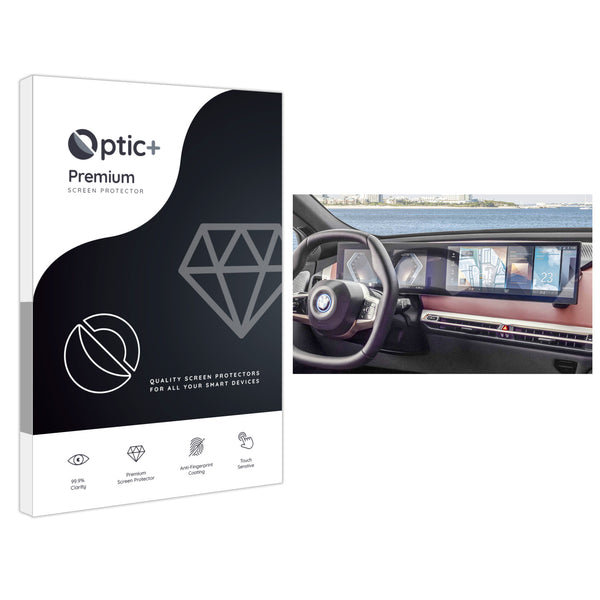 Optic+ Premium Film Screen Protector for BMW iX 2022