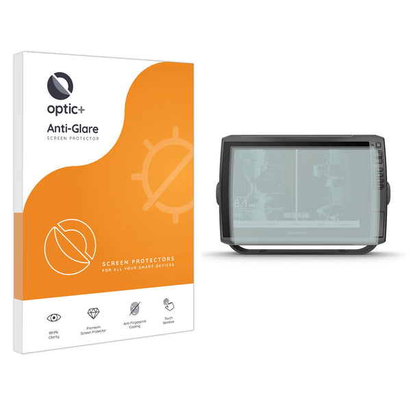 Optic+ Anti-Glare Screen Protector for Garmin echoMAP ULTRA 105sv 3pk
